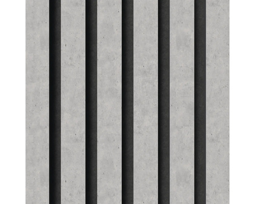Panneaux de béton avec un design linéaire pour la décoration murale