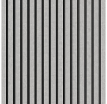 Lamelles en béton pour décoration murale