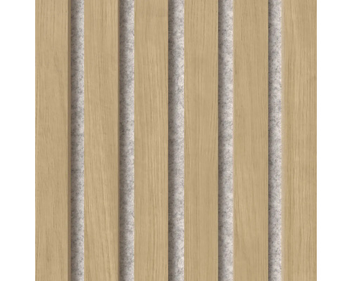 Panneaux en bois avec une texture rainurée pour la décoration murale