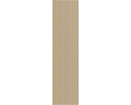 Panneau en bois avec structure à lamelles pour la décoration murale