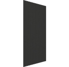 Panneau décoratif avec des lamelles verticales pour la décoration murale