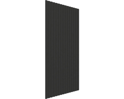 Panneau décoratif avec des lamelles verticales pour la décoration murale