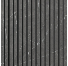 Panneau décoratif aspect marbre rainuré