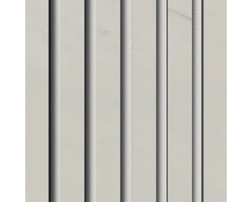 Panneau décoratif à surface rainurée pour décoration murale