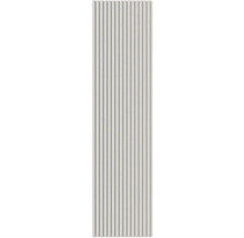 Panneau décoratif avec structure à nervures