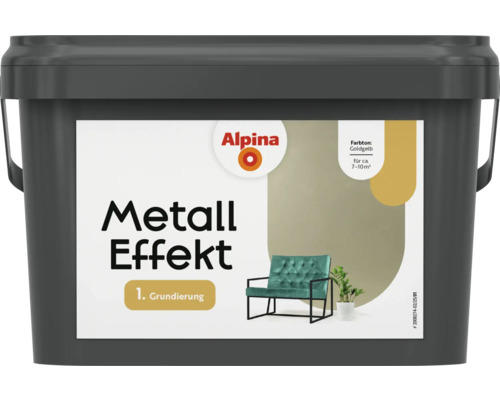 Eimer Alpina Metall Effekt Grundierung für circa 7 bis 10 Quadratmeter
