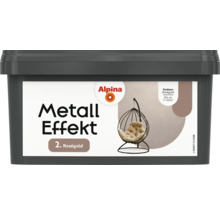 Alpina Metall Effekt peinture or rose pot