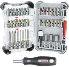 Jeu d''embouts de vissage Bosch avec embouts, douilles et tournevis