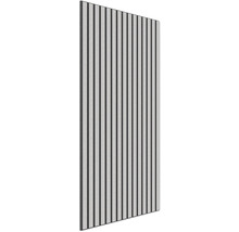 Panneau avec lamelles verticales