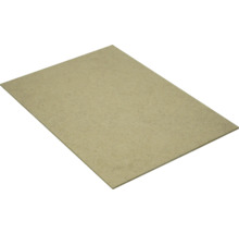 Panneau de fibres à densité moyenne hêtre d'un côté 2440x1220x3 mm (découpe à réserver en ligne)-thumb-1