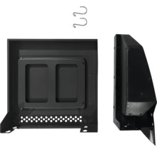 Couvercle avec crochets de rangement