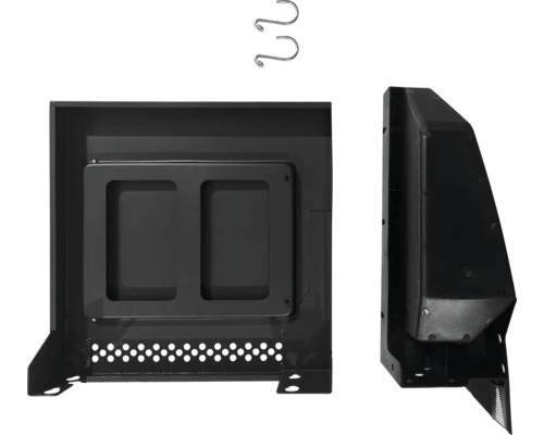 Couvercle avec crochets de rangement