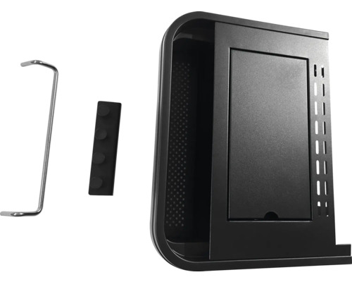 Aspirateur à cendres noir avec accessoires pour poêles