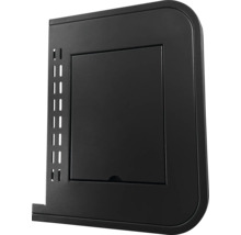 Trappe de visite noire en métal