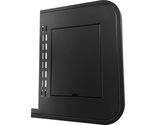 Trappe de visite noire en métal