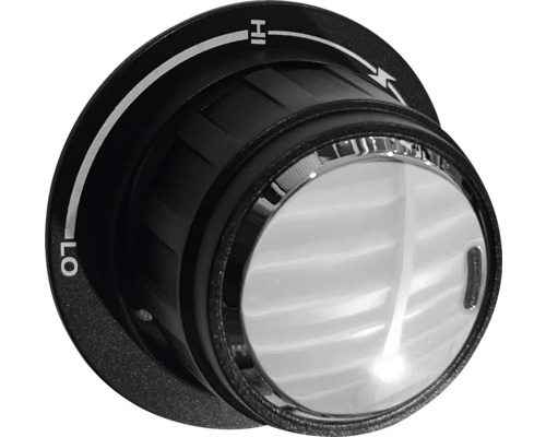 Bouton pour plaque de cuisson avec indication basse et haute