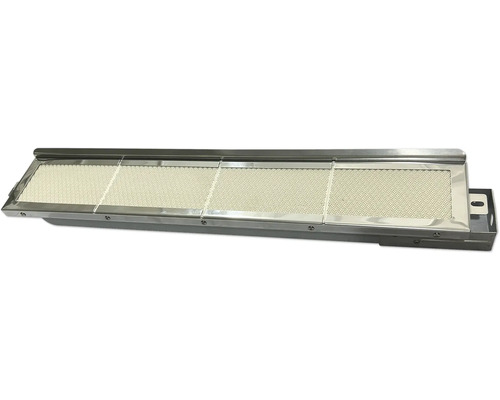 Brûleur infrarouge en métal avec carreaux de céramique pour barbecue à gaz