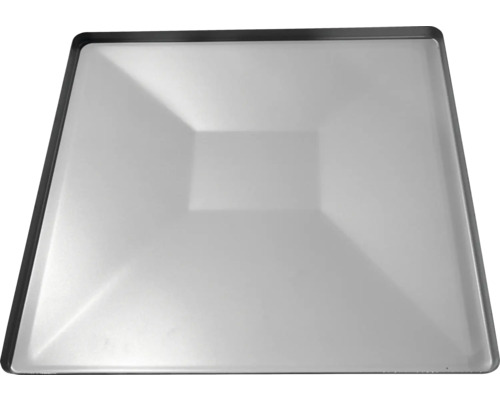 Receveur de douche carré avec design plat et bord noir