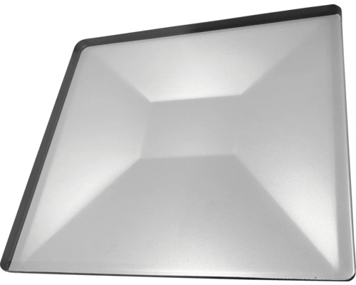 Insert de plafond LED carré avec cadre noir