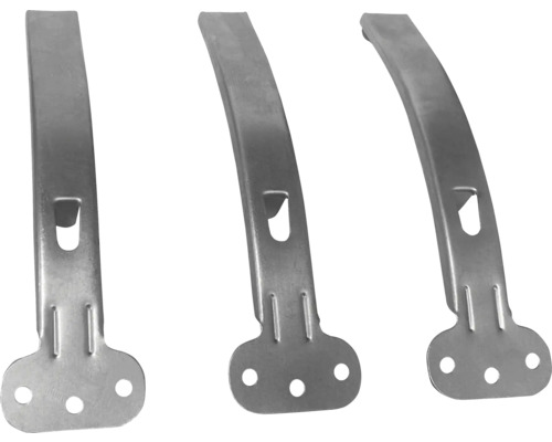 TENNEKER Ersatzteil Black Moon Rosthalter Drei Metallaufhänger für Heizkörperbefestigung