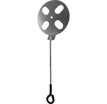 Distributeur de farine à fumer en métal avec oeillet de maintien