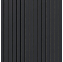 Gros plan d''un revêtement de façade avec des lamelles verticales