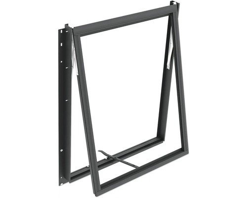 Kellerfenster mit Kippfunktion und Montagerahmen