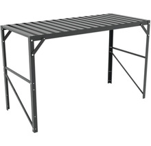 Étagère robuste en acier avec surfaces de rangement