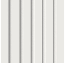 Gros plan d''un panneau mural blanc à rainures