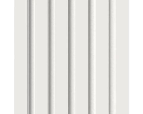 Gros plan d''un panneau mural blanc à rainures