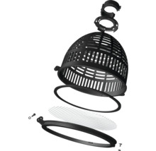 Vue éclatée d''un panier de bassin avec accessoires