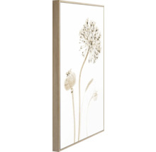 Gerahmtes Wandbild mit floralem Motiv