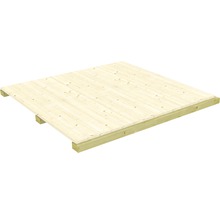Plancher en bois pour abri de jardin