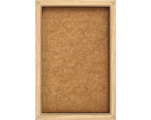Cadre photo rectangulaire avec cadre en bois