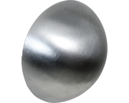 Bille en métal argenté