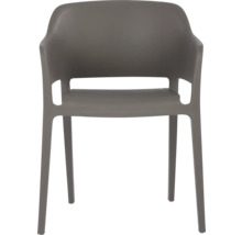 Armlehnstuhl aus Kunststoff