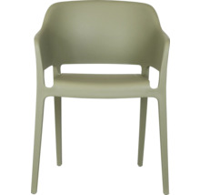 Armlehnstuhl aus Kunststoff