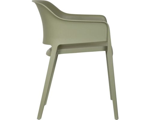 Kunststoffsessel mit Armlehne