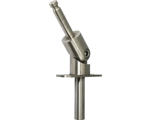 Poteau de garde-corps en métal avec angle réglable