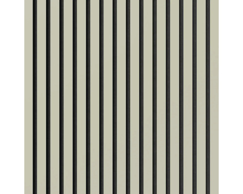 Panneau acoustique avec structure à lamelles