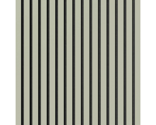 Panneau mural avec des lamelles verticales