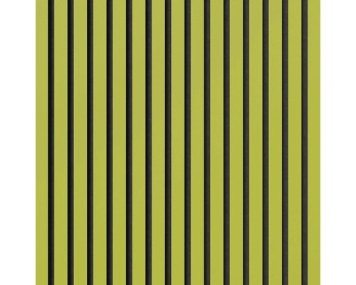 Akustikpaneel mit Lattenstruktur