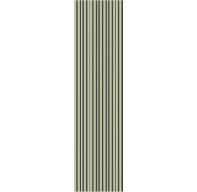 Panneau acoustique avec lattes en bois