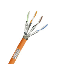 Câble de données CAT 7 Simplex 250 m touret pro orange