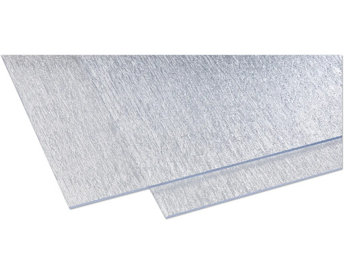 Polystyrolplatte 5x500x1000 mm Rinde klar Wellplatte aus Polycarbonat