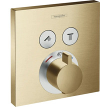 Hansgrohe Fertigset für Unterputz Thermostat mit Absperrventil