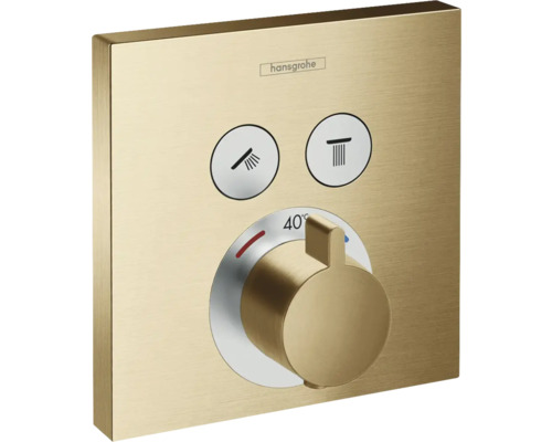 Hansgrohe Fertigset für Unterputz Thermostat mit Absperrventil