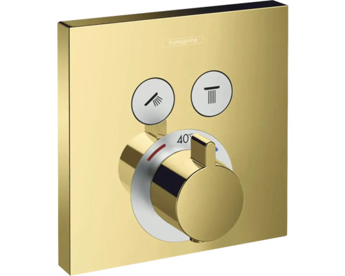 Hansgrohe Set de finition pour module thermostatique, version carrée