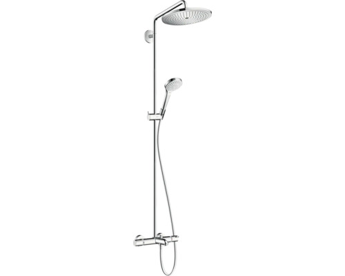 Colonne de douche avec thermostat hansgrohe Croma Select S chrome brillant 26792000 Colonne de douche avec thermostat hansgrohe Croma Select S chrome brillant 26792000