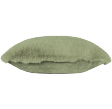 Coussin décoratif aspect fourrure